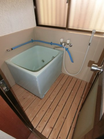藤コーポの浴室