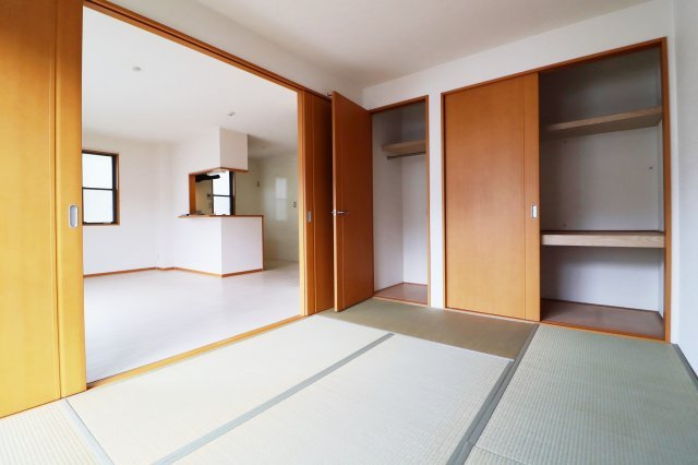 リビングタウン小森野壱番館　C棟の和室|和室があると落ち着いた雰囲気になりますね