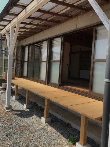 カーサカリーナのバルコニー|陽当たり良好なバルコニーです