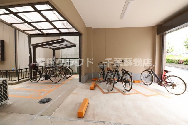 エスポワール港のその他共用部分|駐輪場