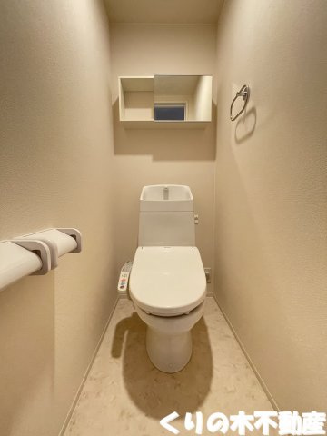 【トイレ】 | ビションフリーゼⅡ | ゆったりとした空間のトイレです
