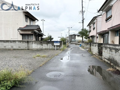 【前面道路含む現地写真】 | 高松市高松町　売り土地 | 前面道路♪