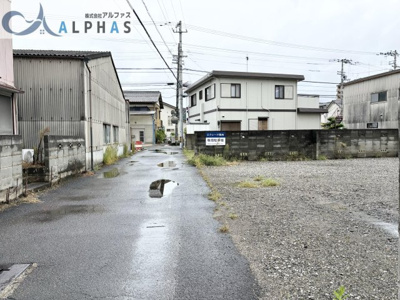 【前面道路含む現地写真】 | 高松市高松町　売り土地 | 前面道路♪
