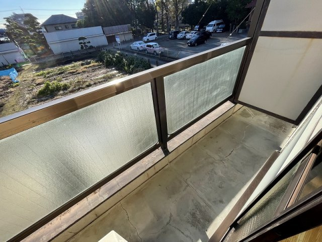 メゾン藤のバルコニー