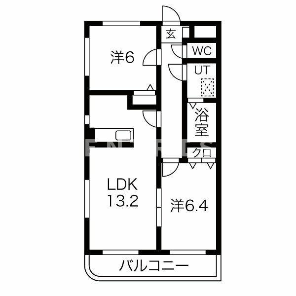 Comfortpalaceの間取り