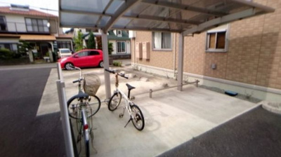 【その他共用部分】 | ガーデンヒルズ WEST | 駐輪場です