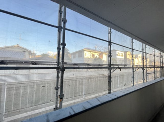 【展望】 | 秀和第2ハイツ | 外壁塗装時の写真ですが、展望はすっきりしています。