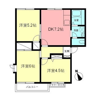 【間取り】 | プランドールＡ