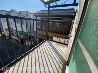 【バルコニー】 | 尼崎市大庄西町３丁目中古戸建 | バルコニーです♪日当たり良好です！お天気の良い日はお布団もふかふかになりそうですね(^^)