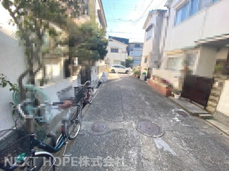 【前面道路含む現地写真】 | 尼崎市大庄西町３丁目中古戸建 | 全面道路です！