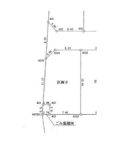 【土地図】 | 温水西一丁目(売地)