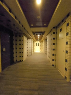 【その他共用部分】 | 建物内廊下は横幅が広い構造になっています。