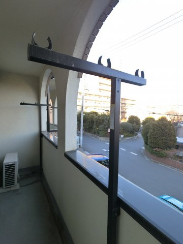 CALEのバルコニー