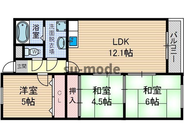 【間取り】 | プランドール耳原