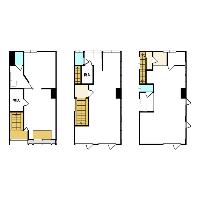 共同ビルの間取り
