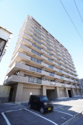 【外観】 | ファミール江波公園ツインズ弐番館（リノベ済） | 現地（2023年2月28日15：00頃）撮影