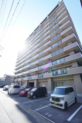 【外観】 | ファミール江波公園ツインズ弐番館（リノベ済） | 現地（2023年2月28日15：00頃）撮影