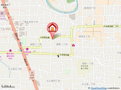 【地図】 | ベルメゾンおち　Ａ棟