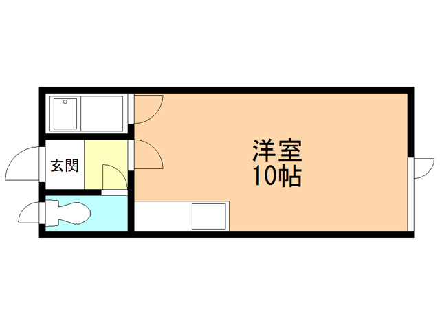 ハイツ誠和の間取り