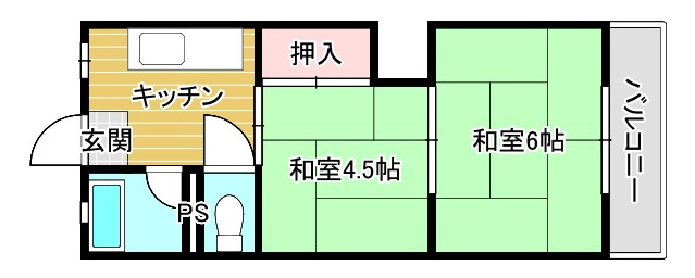 【間取り】 | 豊田マンション