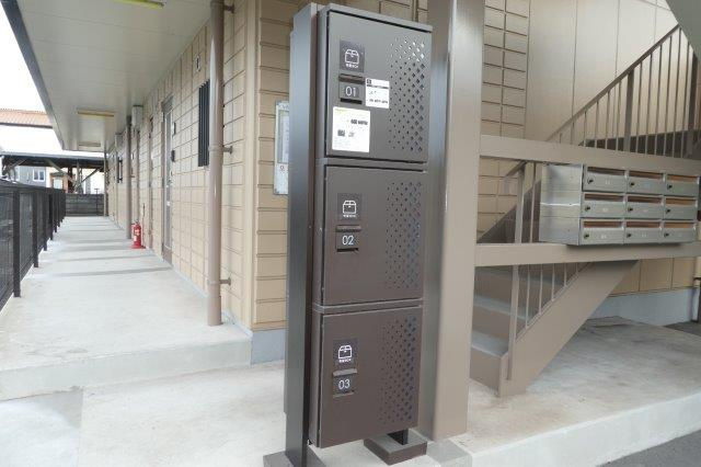 倉敷市羽島の賃貸マンションのその他共用部分|宅配ボックス完備