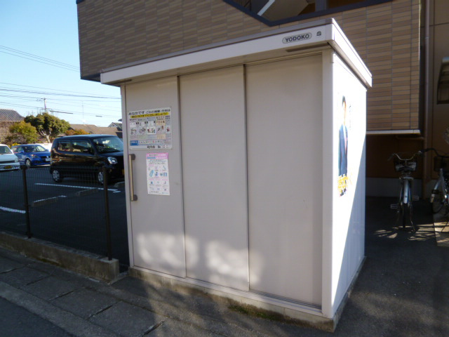 倉敷市羽島の賃貸マンションのその他共用部分|敷地内専用ゴミステーション