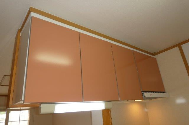 ヌーベル・アンジュのキッチン|キッチン上収納