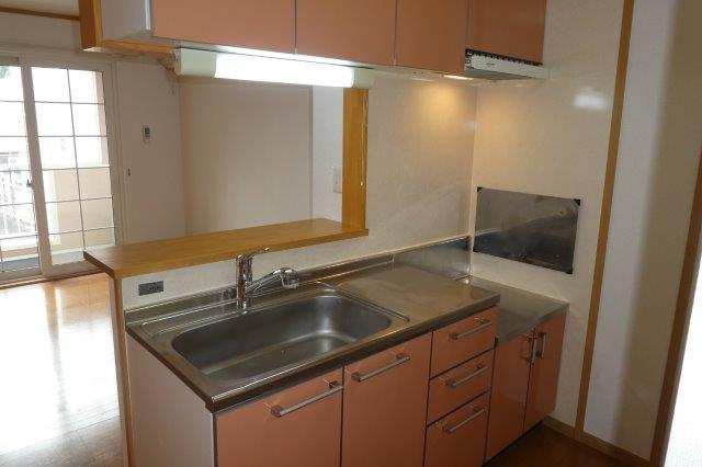 ヌーベル・アンジュのキッチン