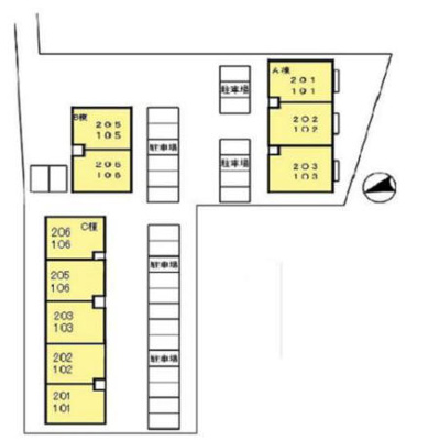 【区画図】 | アイリスガーデン菰池 C棟