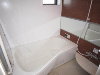 【浴室】 | アイリスガーデン菰池 C棟 | C201 一坪風呂
