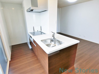 【キッチン】 | バイオレットガーデンA | キッチンでお料理をお楽しみください