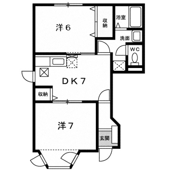 【間取り】 | マルゴヒルズⅢ