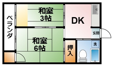 レジデンス浜町の間取り