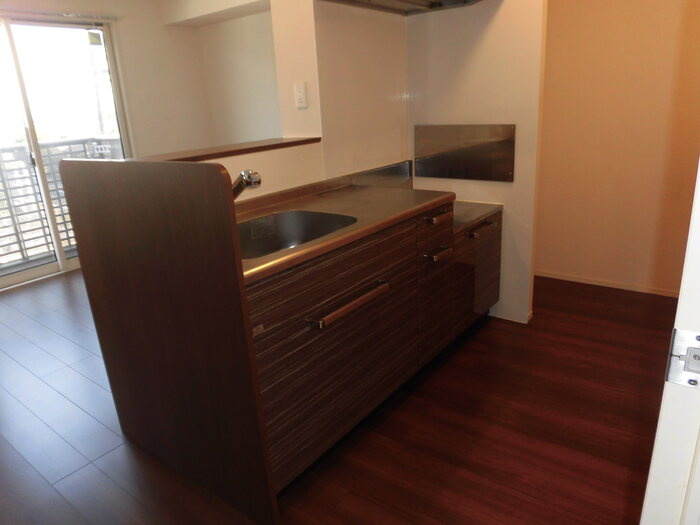 上益城郡御船町大字小坂のアパートのキッチン