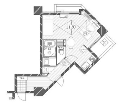 【間取り】 | パークテラス恵比寿