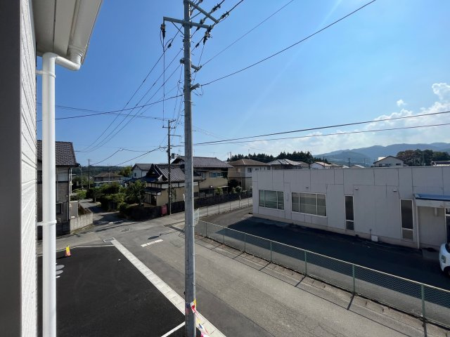 勿来町酒井第1の展望|こちらは4号棟のお写真です。ご参照ください。2023年7月撮影