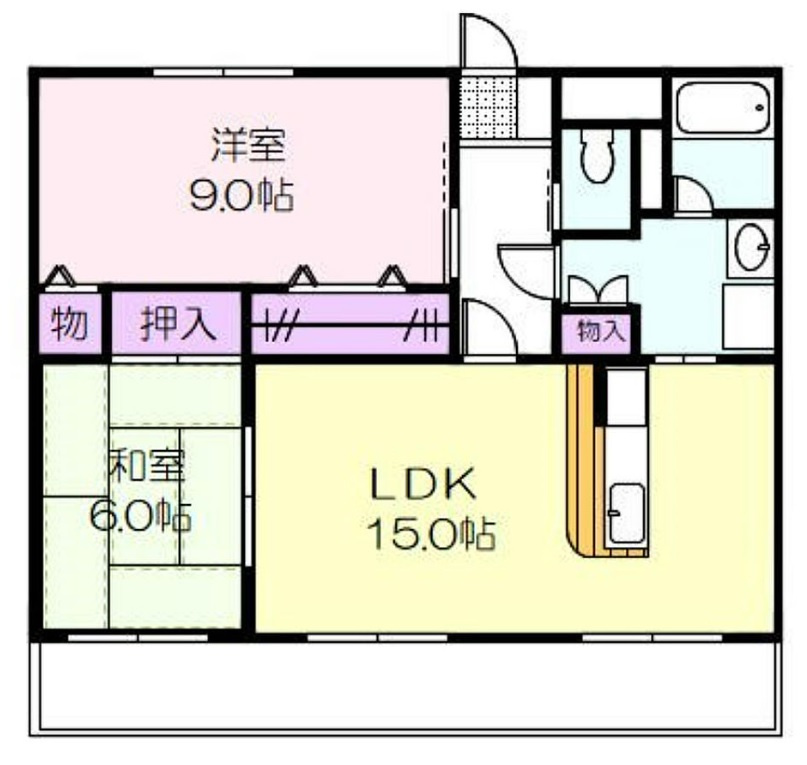 ロイヤルハイツ 壱番館の間取り