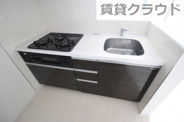 マルベリー千葉寺のキッチン|きれいなキッチンです