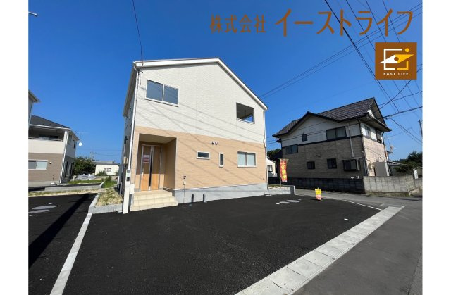 勿来町酒井第1の外観|5号棟の外観です。