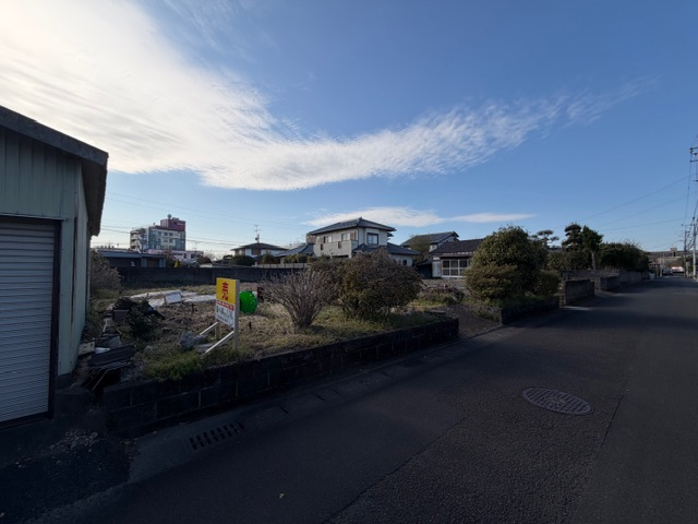 都城市甲斐元町の売地の外観