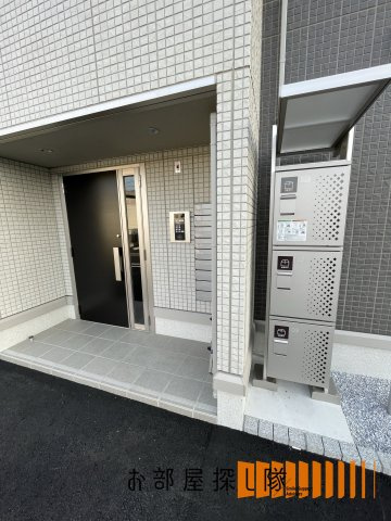 久留米市東合川６丁目のアパートのセキュリティ