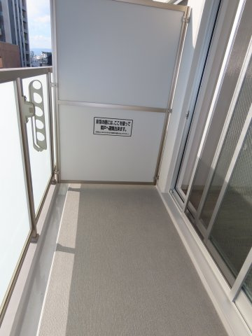 La CASA新北野Ⅱのバルコニー