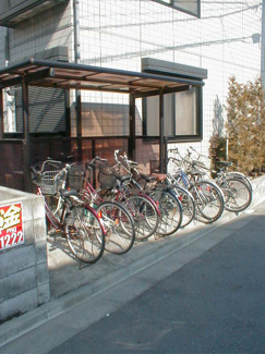 【駐車場】 | 専用の駐輪場があります♪