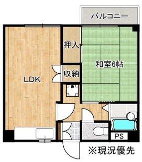 【間取り】 | 東奥谷マンション