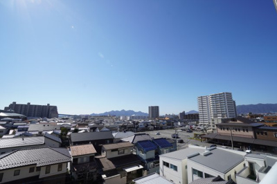 【展望】 | 楽々園豊栄ハイツ（リノベ済） | 現地（2023年2月27日10：00頃）撮影