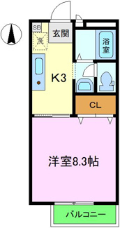 【間取り】 | リヨンドール桂　南棟