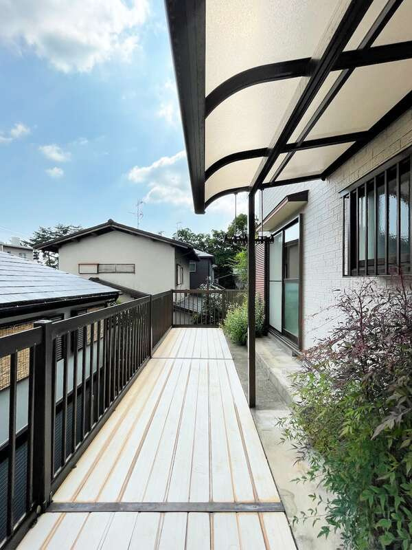 宝塚市野上６丁目貸家のバルコニー