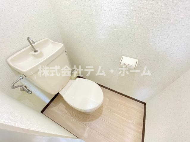 【トイレ】 | サンハイツⅢ | 落ち着いた色調のトイレです