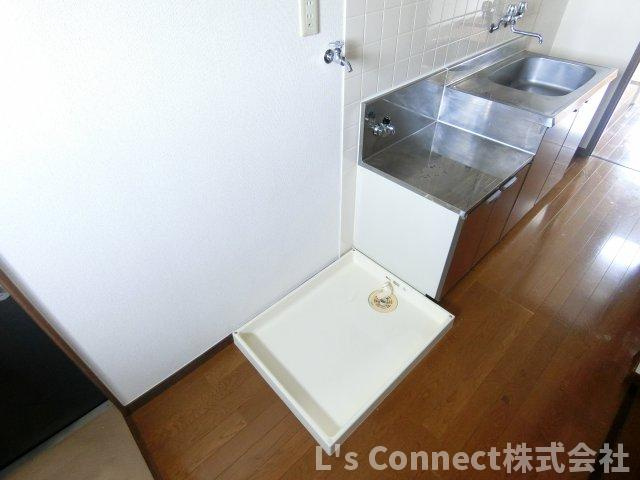 【設備】 | クレセール南吉成弐番館 | 室内洗濯機置き場もあります。