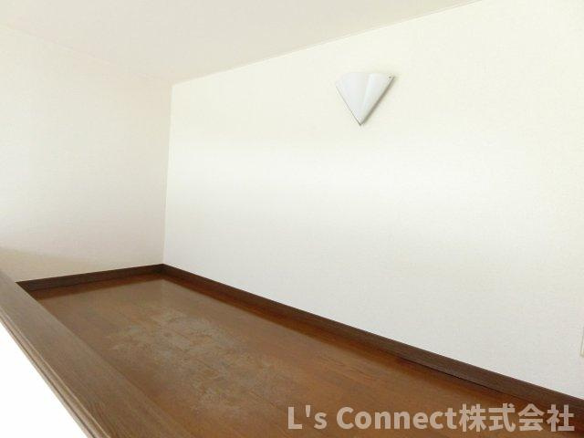 【内装】 | クレセール南吉成弐番館 | ロフトはベッド代わりや収納に使えます。